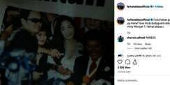 Farhat Pamer Foto Jadul Bareng Hotman Paris, Caption Disorot!