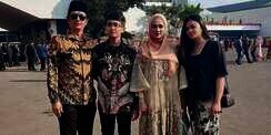 Gaya Putri Mulan Jameela di Pelantikan DPR Pakai Sepatu Belasan Juta
