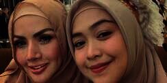 Bikin Pangling! Barbie Kumalasari Berhijab Bareng Ria Ricis