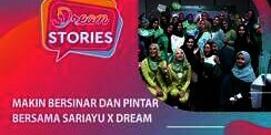 Makin Pintar dan Bersinar Bersama Sariayu X Dream