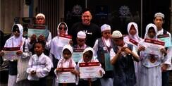 Anak-Anak Tunanetra Lulus Jadi Hafiz Alquran