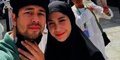 Berhijab Saat Umroh, Nagita Curi Perhatian Pakai Bros Mungil Rp7 Juta