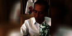 Cegah Covid-19, Jokowi Minum Jamu Tiga Kali Sehari