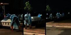 Pemakaman Pasien Covid-19 Bikin Haru, Keluarga Lihat dari Jauh