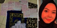 Tak Sholat 26 Tahun, Gadis Ini Belajar Pakai Catatan Saat Karantina Corona