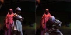 Banyak Tingkah saat Rekam Tugas Sholat Berjamaah, Bocah Ini Bikin Ngakak Ibunya