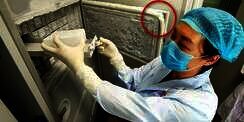 Beredar Foto Penyimpan Virus Corona di Laboratorium Wuhan Rusak