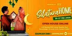 Besok! Lebaran Virtual Bersama Artis Cuma di SilaturaHOME