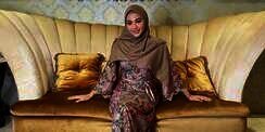 Lebaran dengan Orang Tersayang, 5 Gaya Hijab Aurel Hermansyah