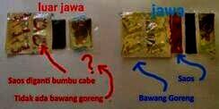 Heboh Perbedaan Bumbu Mi Goreng Instan di Jawa dan di Luar Jawa