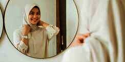 Tips Tampil Maksimal dengan Hijab, Beauty Regime Jadi Kuncinya
