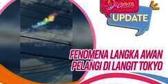 Masya Allah, Indahnya Fenomena Langka Awan Pelangi di Tokyo