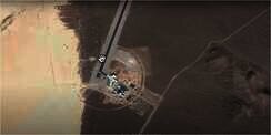 `Sarang UFO` Dekat Pangkalan Rahasia Militer AS Tertangkap Google Maps