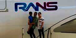 Potret Logo RANS Mejeng di Pesawat Garuda Indonesia, Keren!