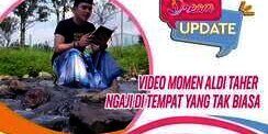 Video Momen Aldi Taher Ngaji di Tempat yang Tak Biasa