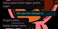 10 Chat Kocak Guru dan Murid di Masa Sekolah Online, Ngakak Sampai Tepuk Jidat!