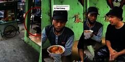 Viral Video Pilu Tukang Bakso Makan Dagangan Sendiri karena Tak Laku