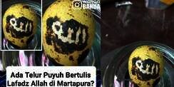 Geger Pengakuan Pria di Kalimantan Temukan Telur Puyuh Bertuliskan Lafal Allah