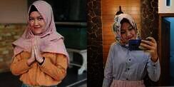 Bikin Pangling, Inilah 10 Potret Happy Asmara Saat Kenakan Hijab