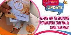 Kepoin Yuk Isi Souvenir Pernikahan Taqy Malik yang Lagi Viral