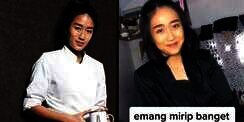 8 Potret `Kembaran` Chef Renatta yang Viral di Tiktok, Bak Pinang Dibelah Dua