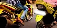 Bak Terompet, Knalpot Motor Ini Bikin Warganet Geleng-geleng