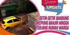 Detik-Detik Bandung Dikepung Banjir Hingga Terjang Rumah Warga