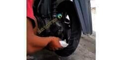Wow, Tambal Ban Tubeless Pakai Tepung Beras
