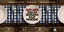 Hati-hati Makan Bersama, Bisa Jadi Penularan Covid-19