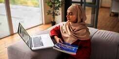 Santri di Kampus Tahfidz Antusias Ikuti UTS Daring