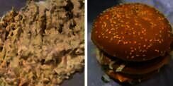Burger Ayam Diolah Jadi Es Krim, Warganet Syok