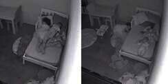 Rekaman CCTV Detik-Detik Kaki Anak Kecil Ditarik Makhluk Halus di Bawah Kasur