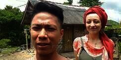 Viral Bule Cantik Istri Pria Lombok Tetap Bahagia Meski Hidup di Gubuk Sederhana