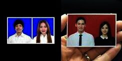 Potret Wajah Asli 10 Seleb Cantik di Pasfoto Buku Nikah