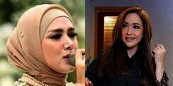 Ahmad Dhani dan Mulan Jameela Dikerjain Maia Estianty di Lamaran Atta-Aurel