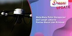 Mata-Mata Polisi Beroperasi dari Langit Jakarta