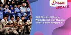 PNS Muslim di Bogor Wajib Pakaian ala Santri Saban Tanggal 22