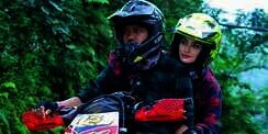 5 Momen Ririn Ekawati Jatuh dari Motor, Luka di Bagian Lutut