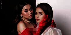 Momen Kompak Putri DA dan Aulia DA Saat Pemotretan Tema Bawang Merah dan Putih