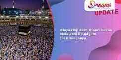 Biaya Haji 2021 Diperkirakan Naik Rp44 juta, Ini Hitungannya