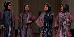10 Potret Nagita Slavina Jadi Model Busana Muslim, Cantik Abis