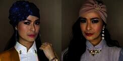 10 Foto Anggun Iis Dahlia Kenakan Kaftan & Turban, Modis Abis!