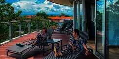10 Foto Apartemen Baru Ashanty, Salfok Jemuran di Balkon