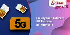 Ini Layanan Internet 5G Pertama di Indonesia