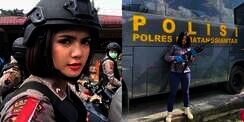 10 Potret Bripda Vani Simbolon, Bodyguard Idaman Hotman Paris