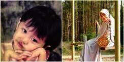 8 Foto Masa Kecil Larissa Chou, Wajahnya Mirip Sang Putra