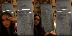Viral, Cewek Ini Makan di Resto Habis Rp164 Juta, Bentuk Struknya Bikin Salfok