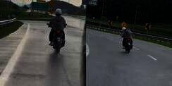 Lampu Sein Motor Mati, Aksi Bapak-Bapak Ini Malah Bikin Ngakak