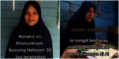 Hafizah Anak Penjual Abu Gosok Lolos Tes Al-Azhar Mesir, Impian Terbentur Biaya