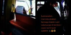 Ingin Sedekah, Sang Sopir Angkot Gratiskan Ongkos Penumpang Setiap Jumat